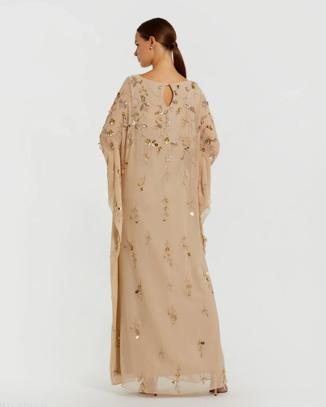 Embellished Trapeze Dress