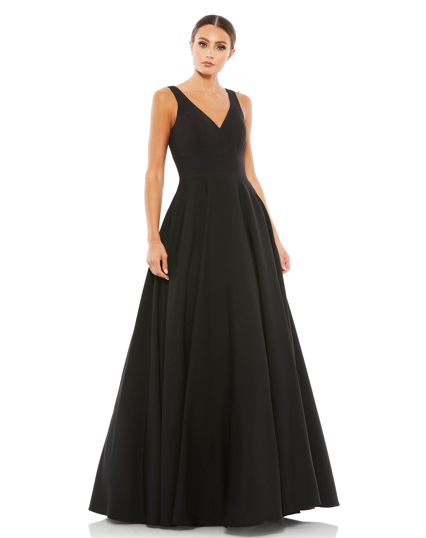 Classic Sleeveless A-Line Ballgown