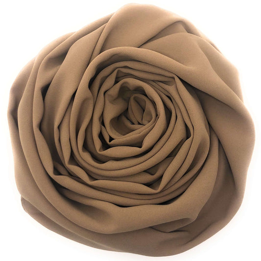 Elegant Threads Style#, Colour Group - Browns, Yellows & Basics, Chiffon,Hijab,Shawl, $14.99