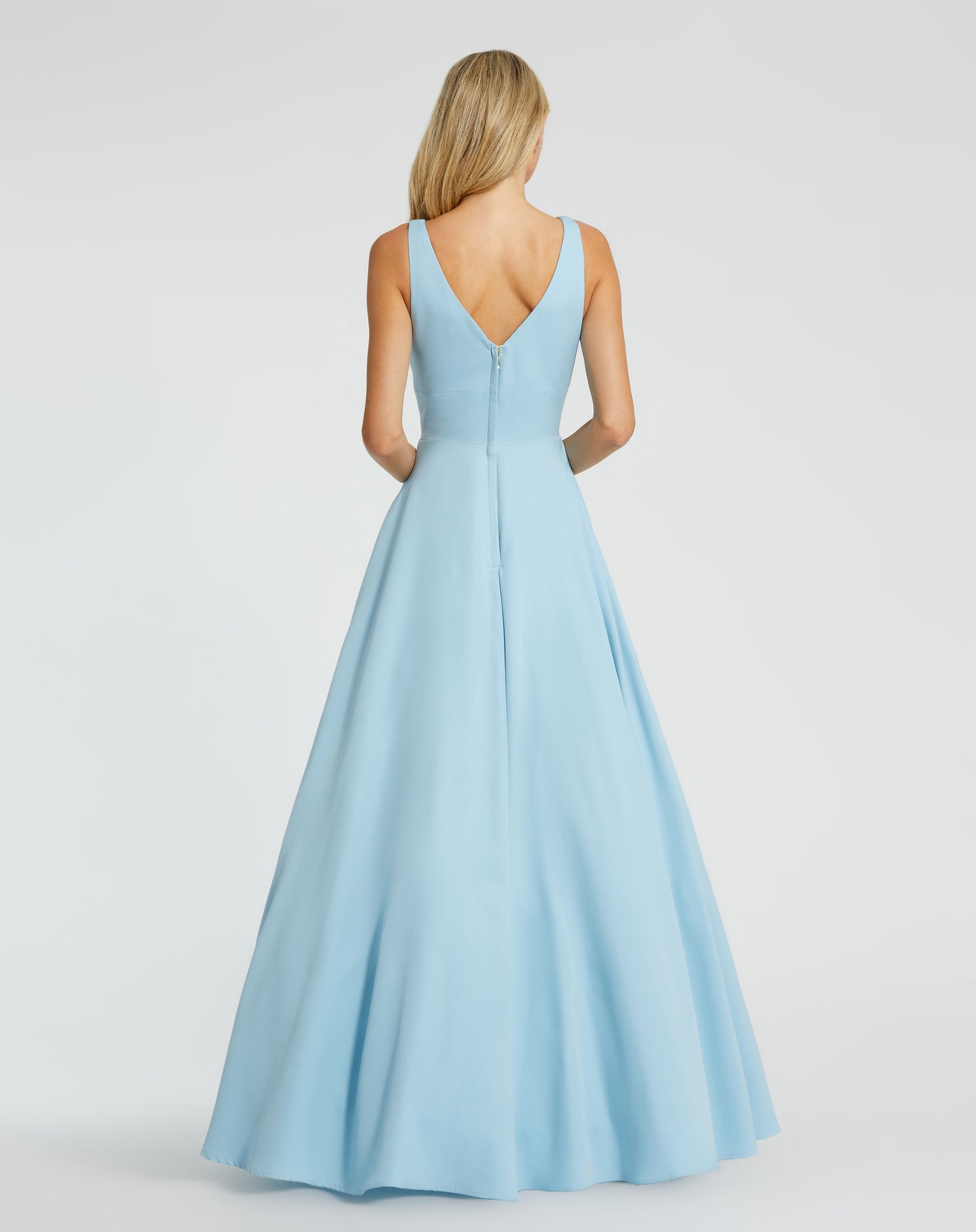 Classic Sleeveless A-Line Ballgown