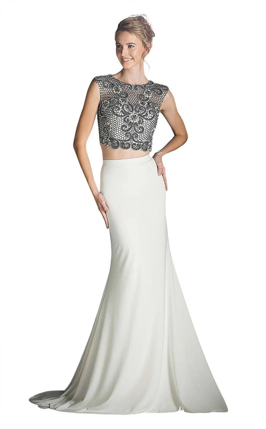 Two-Piece Evening Gown