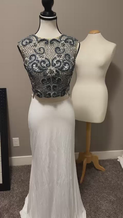 Two-Piece Evening Gown